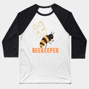Beekeeper T-shirts Honeybee Vintage Distressed Graphic Baseball T-Shirt